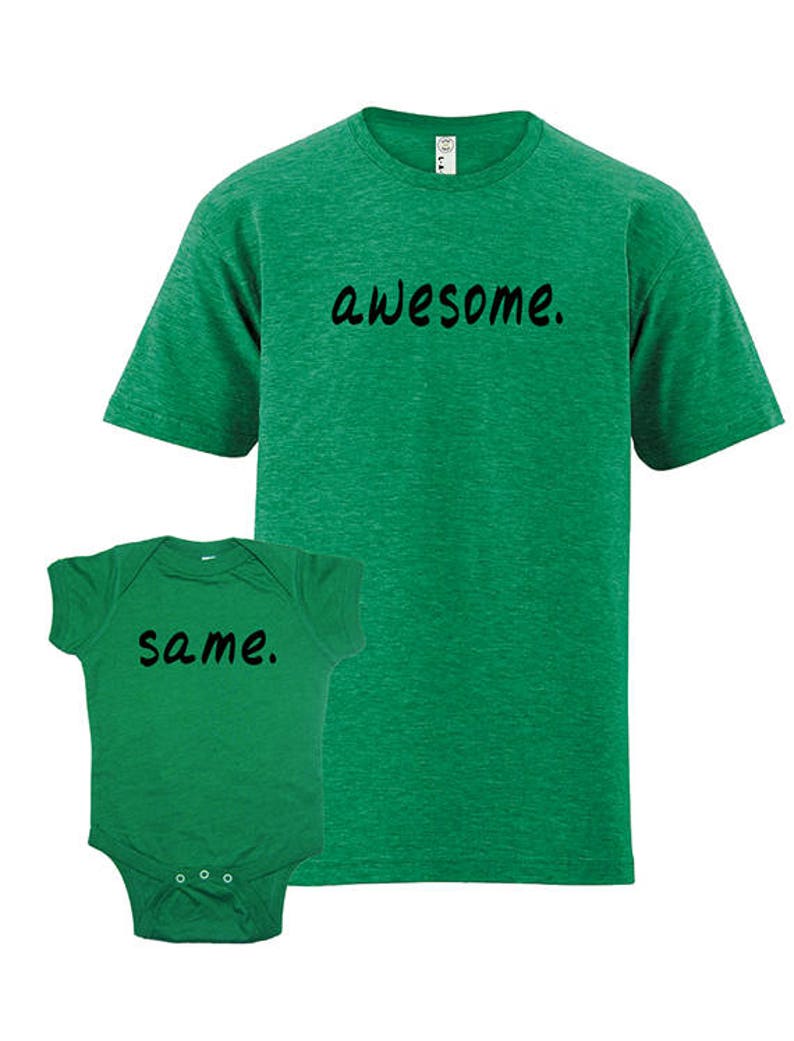 combo t shirts for father and son