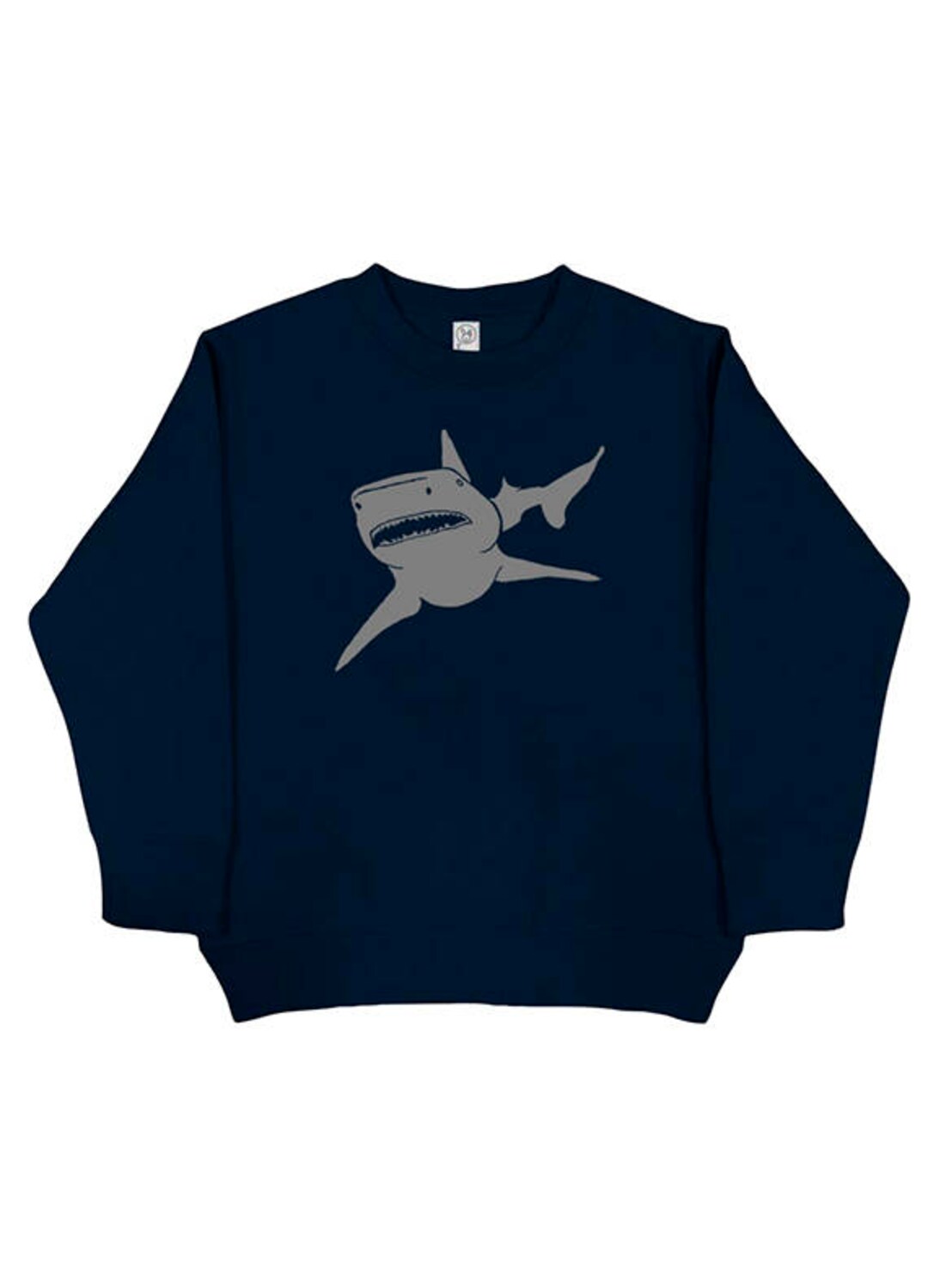 Shark Kid Sweatshirt Deep Blue