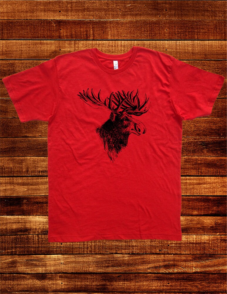トップス moose's mmmm tee Moose T Shirt in Adult Sizes, Men or Womens Sizing Available