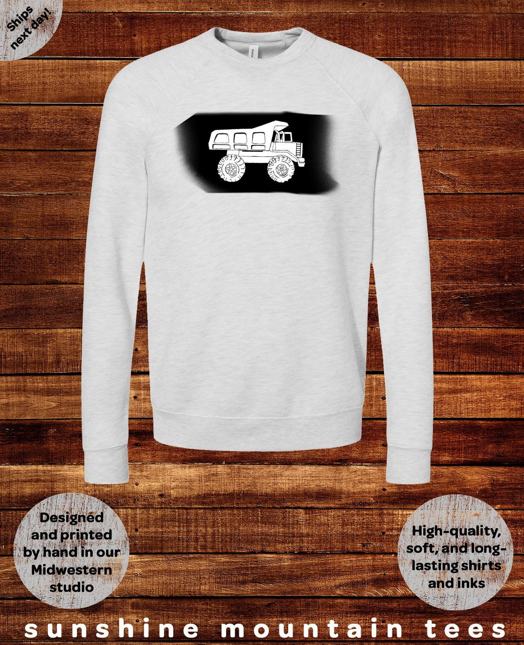 Dump Trucks Baby Sweatsuit
