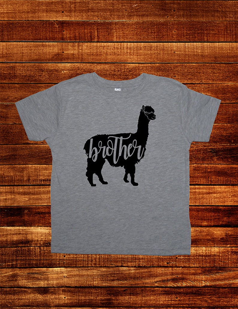 Mama Llama with Plus Sized Shirts available Mommy and Me Matching Whole Family T Shirts Brother Sister Baby Shirts Mom Matching TShirts image 7