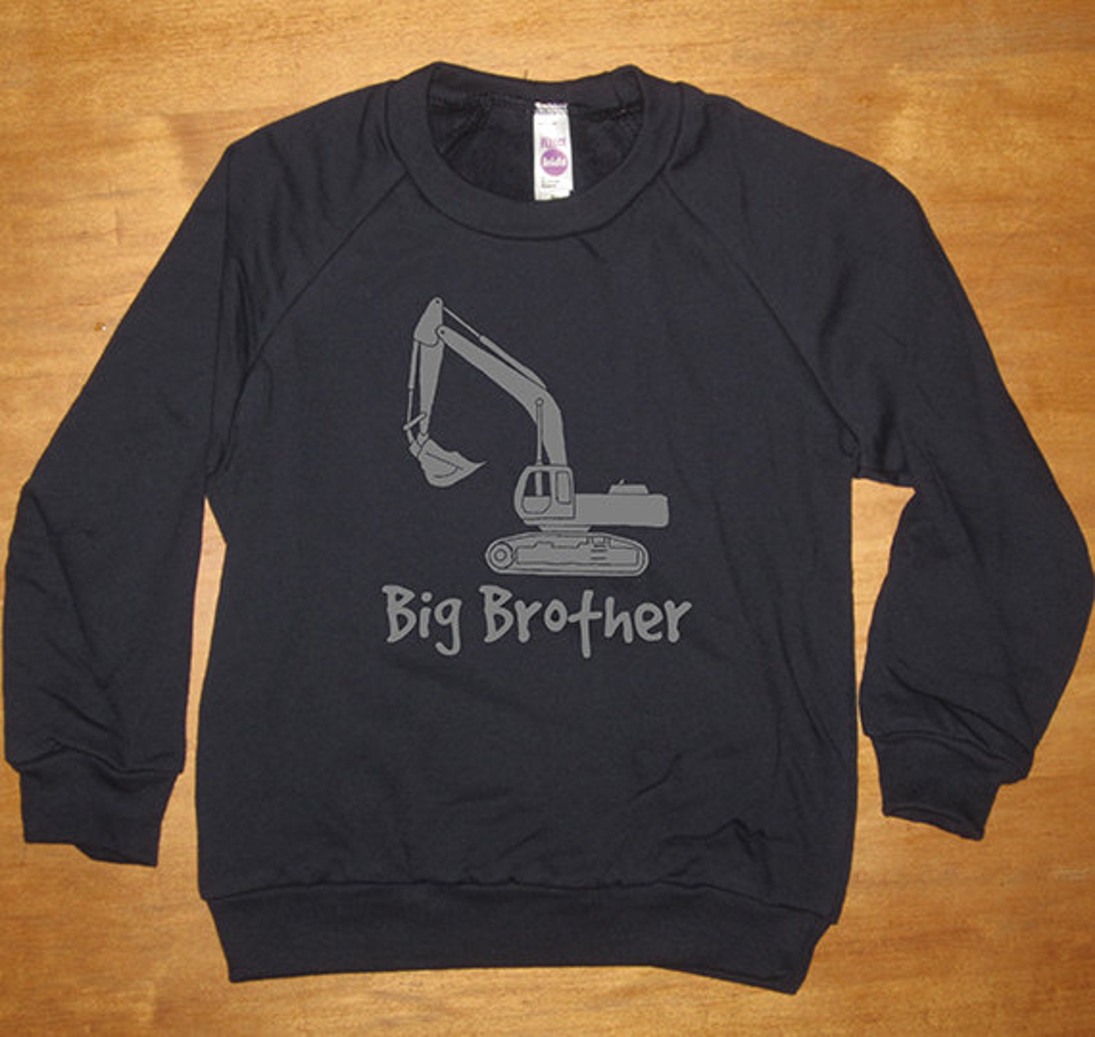Big Brother Sweatshirt Für Jungen – Weiches Baumwollshirt Zur Schwangerschaftsankündigung
