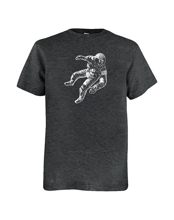 Astronaut Tshirt - Kids Space Shirt - Outer Space Solar System Tee - Youth Boy or Girl Shirt / Super Soft Blended Kids Tee