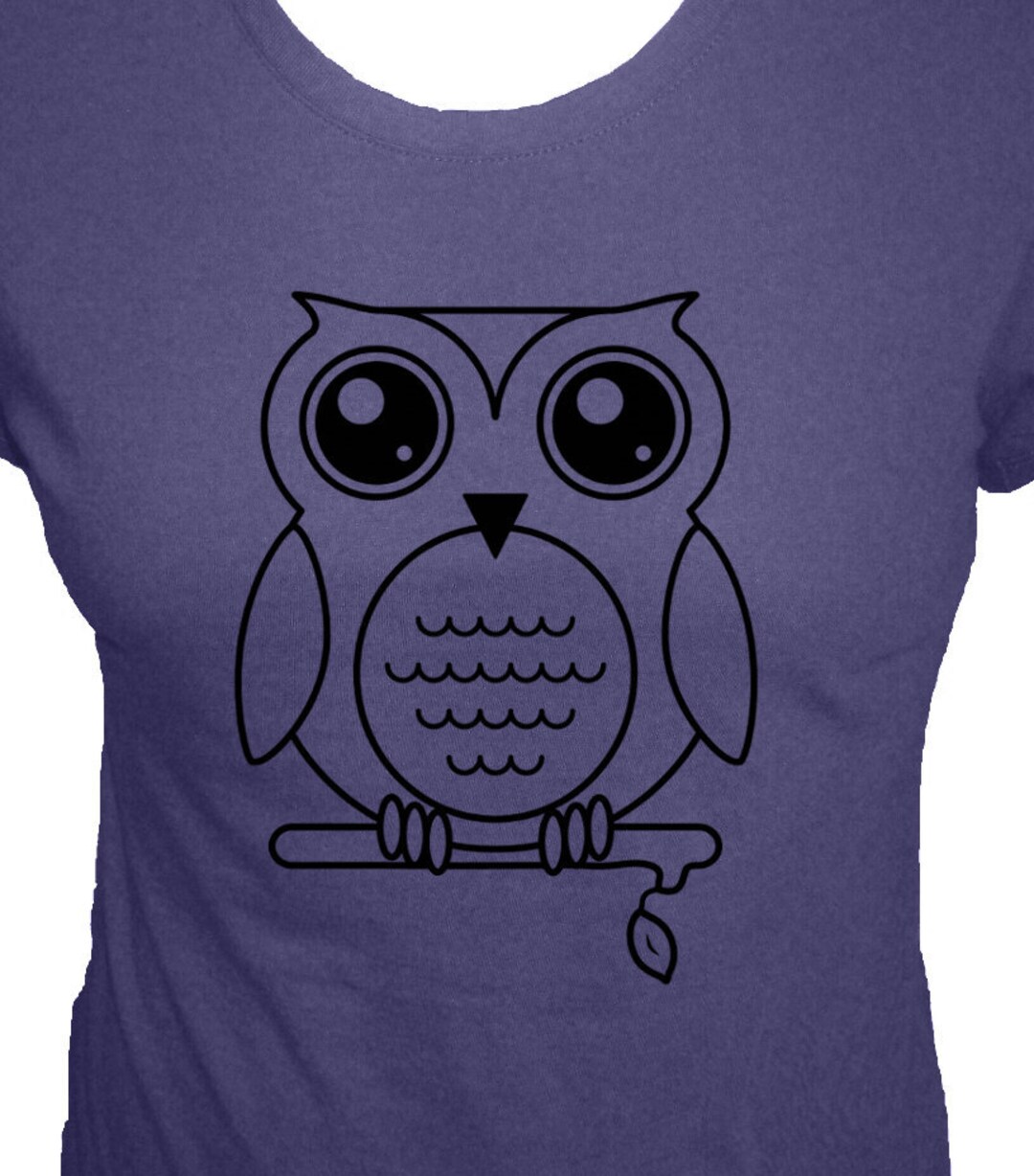 Womens Organic Shirt - Owl Shirt - Olivia the Owl T Shirt - 4 Colors ...