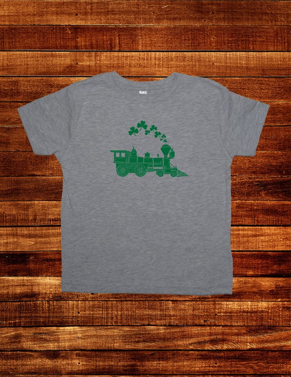 Distressed Shamrock Youth T-Shirt Tee Kids Irish Green St Patricks Boys Girls