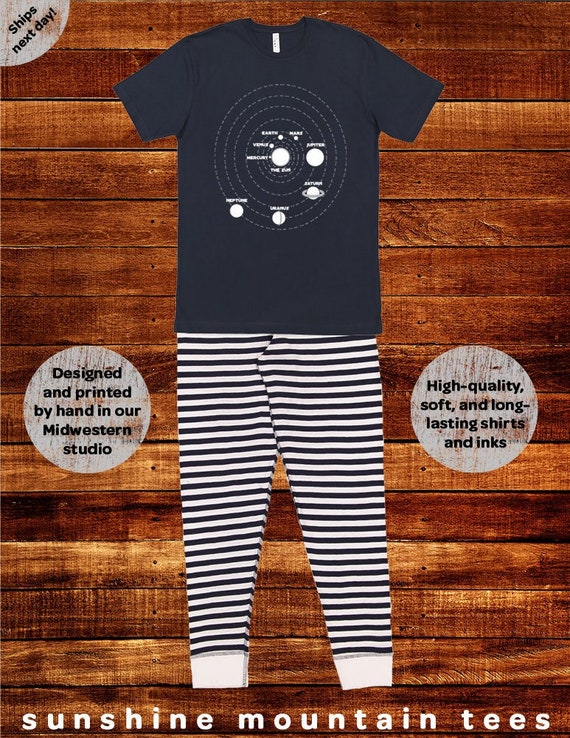 Galactic Pajamas Galaxy Matching Fathers Day Solar System Planets Outer  Space Pajama PJ Men Women Boy Girl Child Teen Matching Pjs Set -  Canada
