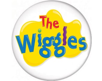 THE WIGGLES 3" Safety Pinback Button HALLOWEEN Costume Prop Kids Partys