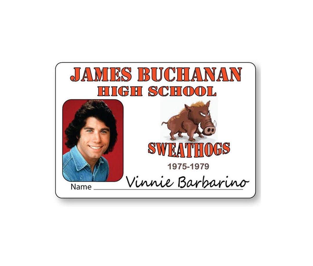Welcome Back Kotter VINNIE BARBARINO Name Badge With Pin or Magnet ...