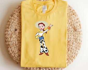 Jessie Shirt, Toy Story Cowgirl Tee, Disney Girls Trip Top, Toy Story Land Outfit, Cute Birthday Gift, Woody and Buzz Friend, Costume