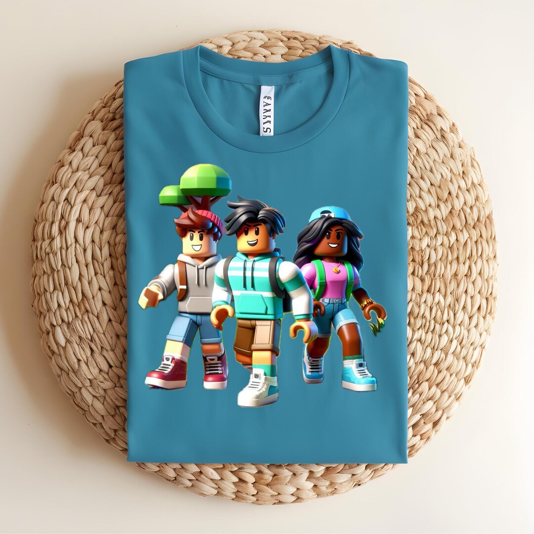 Roblox Noob Shirt Gamer Birthday Gift Kids Video Game Tee Funny Il Ncsx 