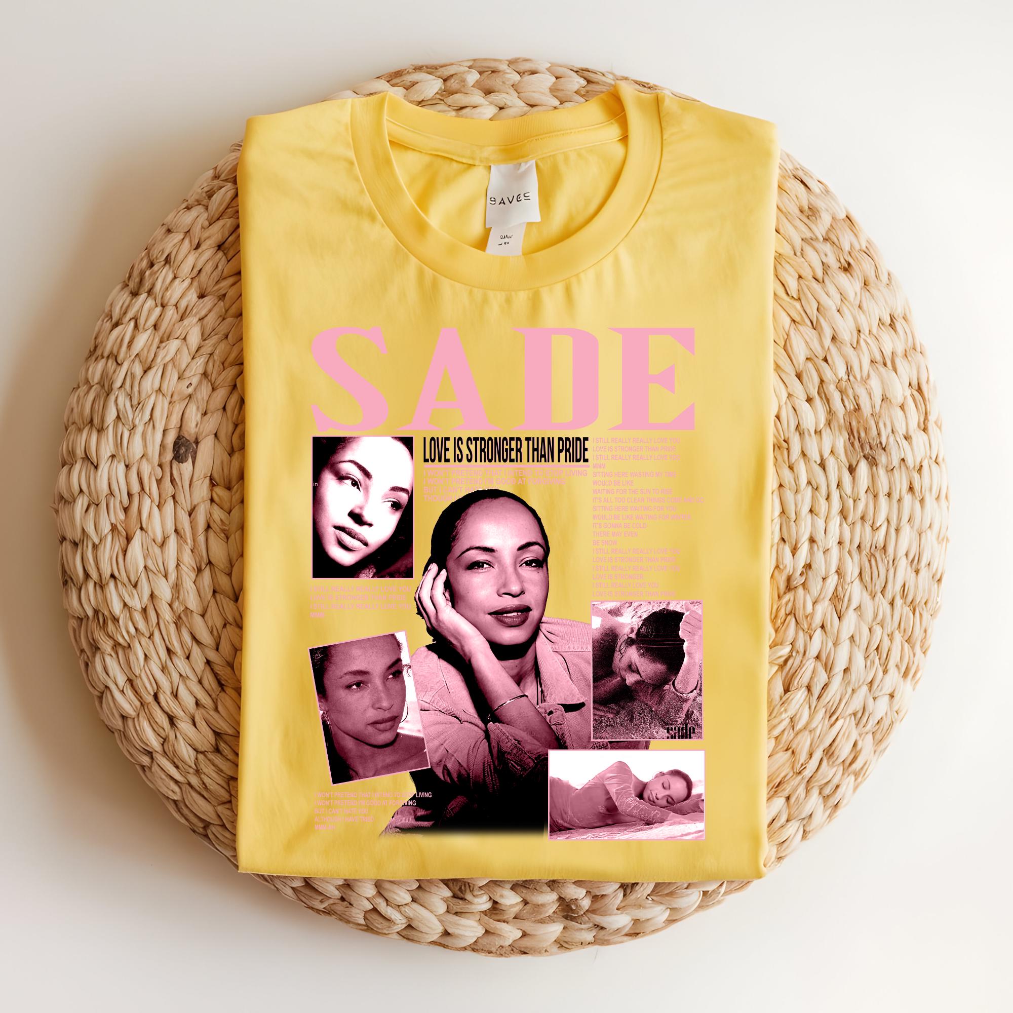sade シャーデー Stronger Than Pride Tシャツ XL 白 Sade Stronger Than Pride Shirt - Etsy