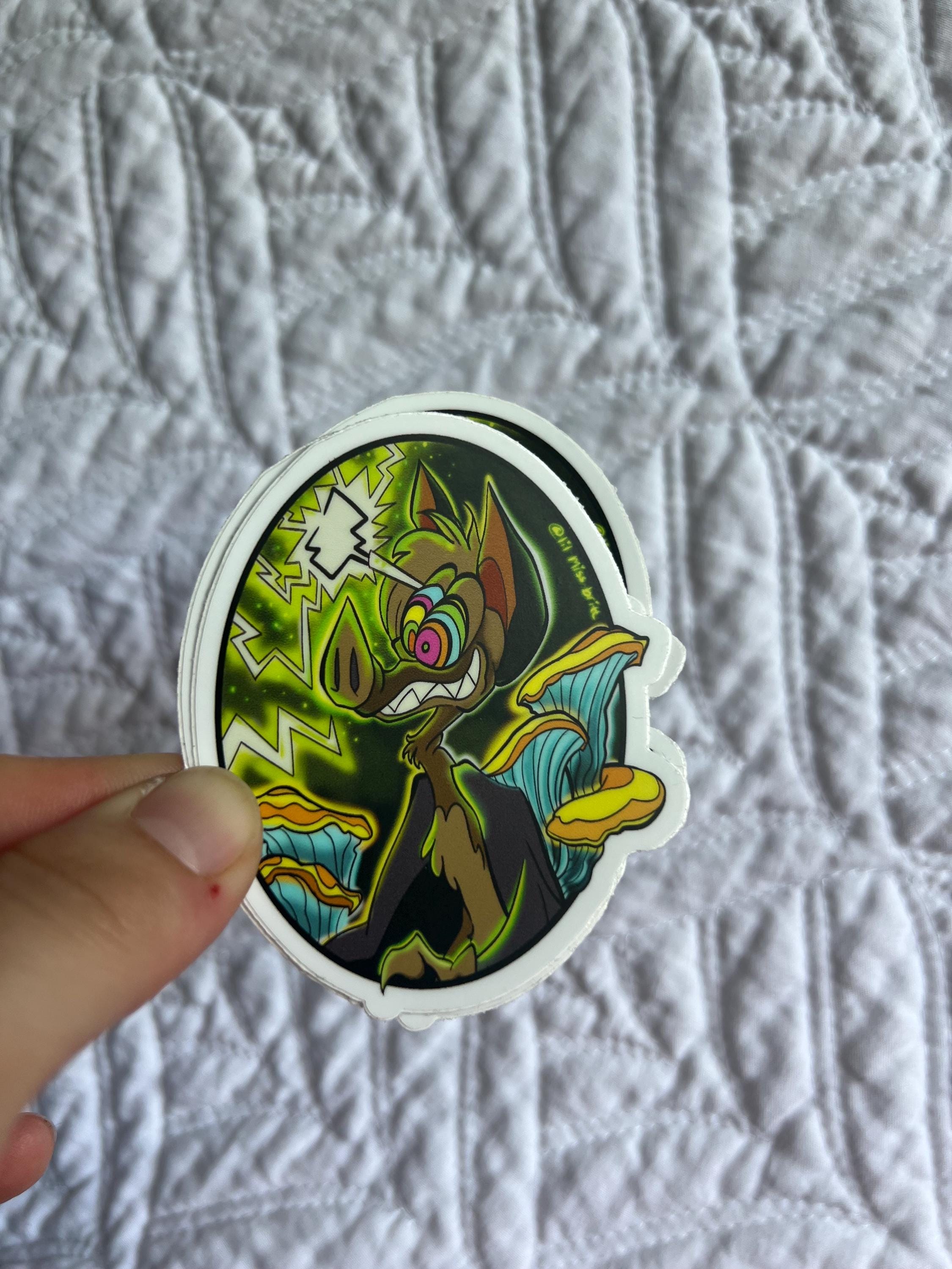 Shocking Batty Sticker - Etsy