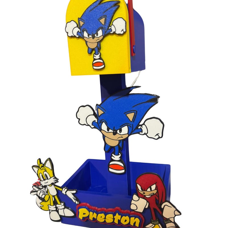 Sonic Valentine Day Box - Etsy