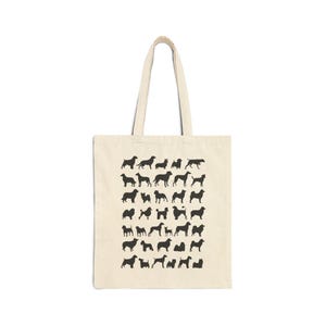 Dog Printed Tote Bag - Cute Animal Design, Puppy Lover Gift, Reusable Shopping Bag, Eco-Friendly Grocery Tote, Pet Owner Accessories