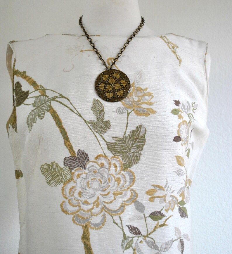 vintage 80s 90s hawaiian floral dress size 8