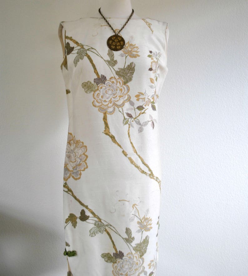 vintage 80s 90s hawaiian floral dress size 8
