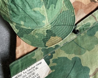 A3 Mechanic Cap - Original Mitchell Camouflage 1953