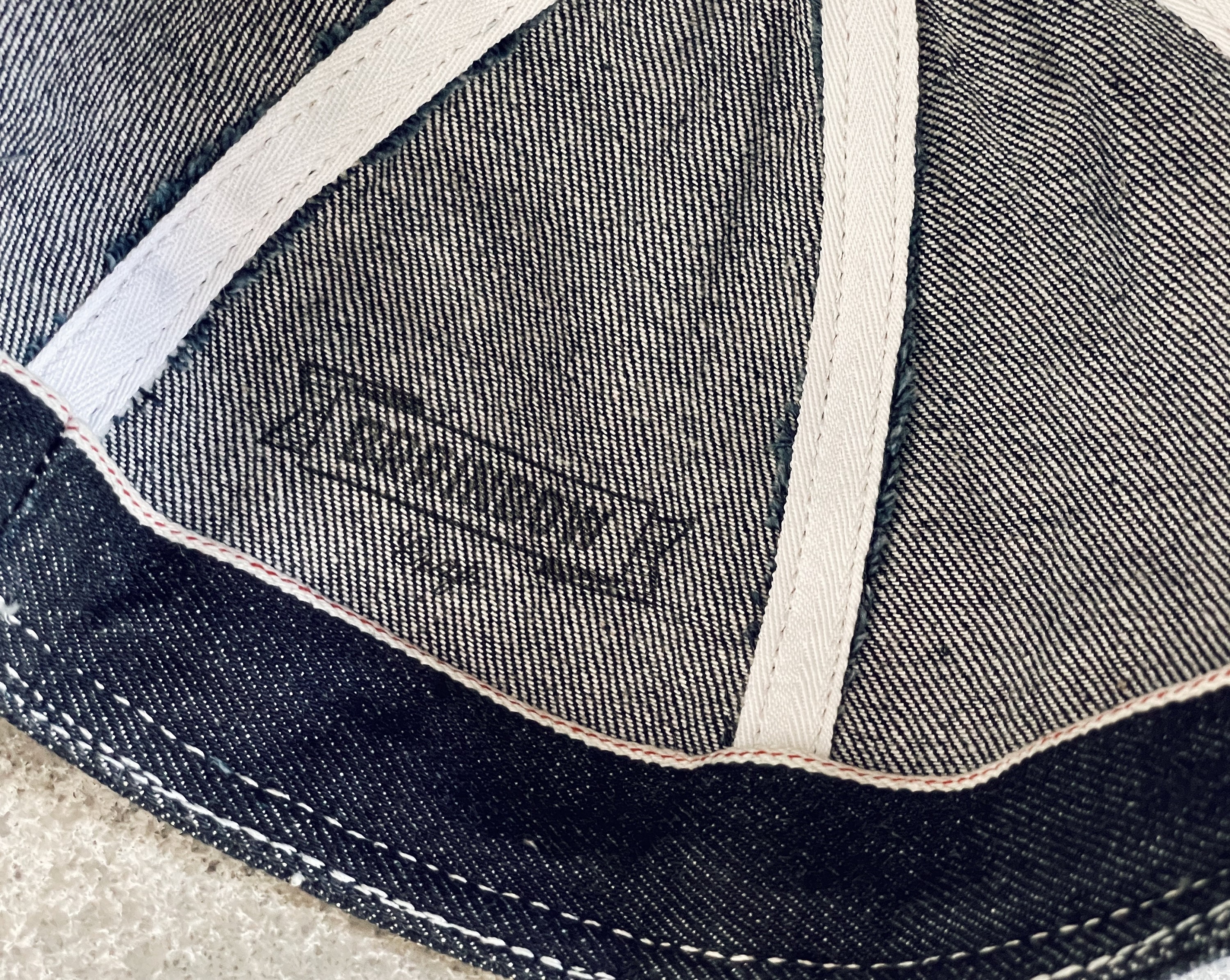A3 Mechanic Cap - Japanese Selvedge Denim - Etsy