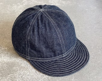 Cappellino da meccanico A3 - Denim con cimosa giapponese