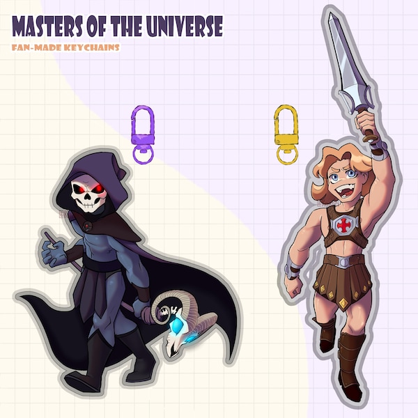 Masters of the Universe KEYCHAINS