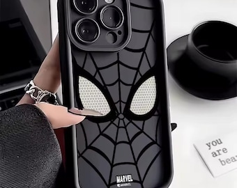 Spider-Man Phone Case | Marvel Superhero iPhone Case | Cute Comic Gift for Marvel Fans