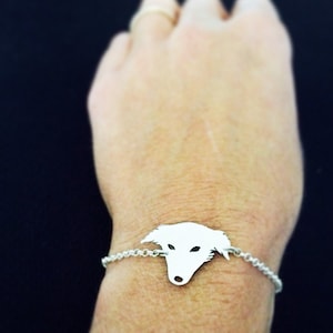 custom dog bracelet / personalised pet bracelet / stacking bracelet / layering bracelet / your dog on a bracelet
