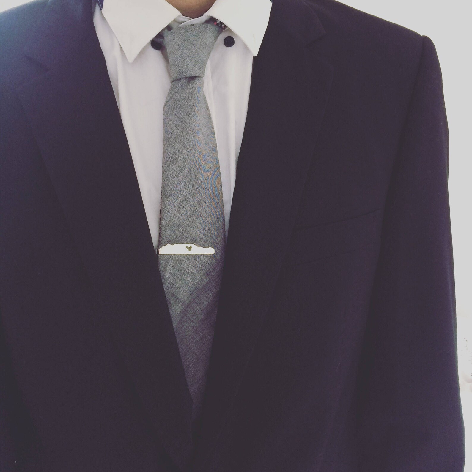 Table Mountain Tie Clip / Tie Pin / Mens Wedding Accessory / Etsy