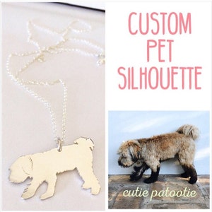 personalized pet portrait necklace / cat necklace / your dog pendant / animal jewelry / dog necklace from photo / memorial jewelry image 4