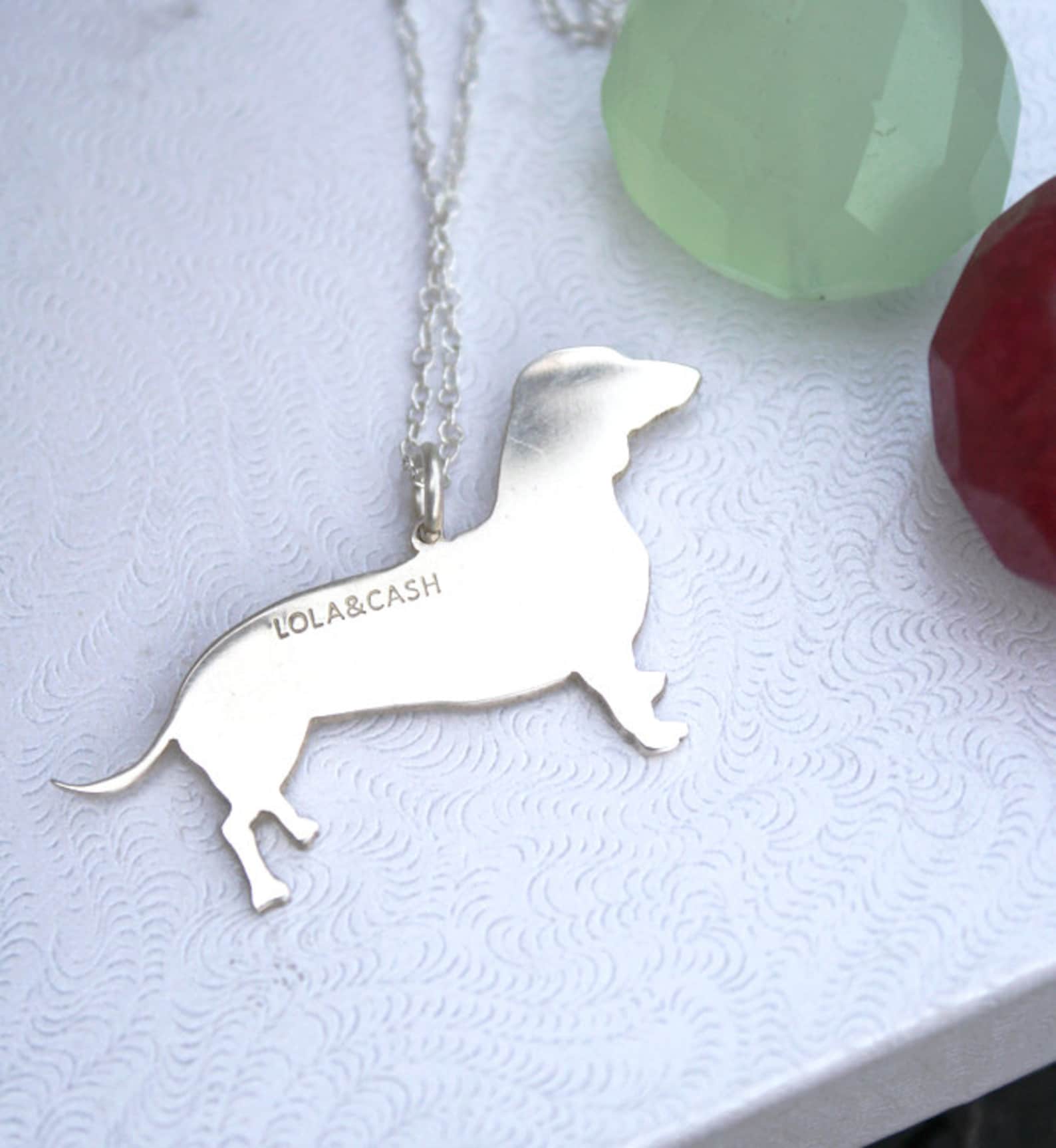 Jiingekk Cute Dachshund Necklace Fashionable And