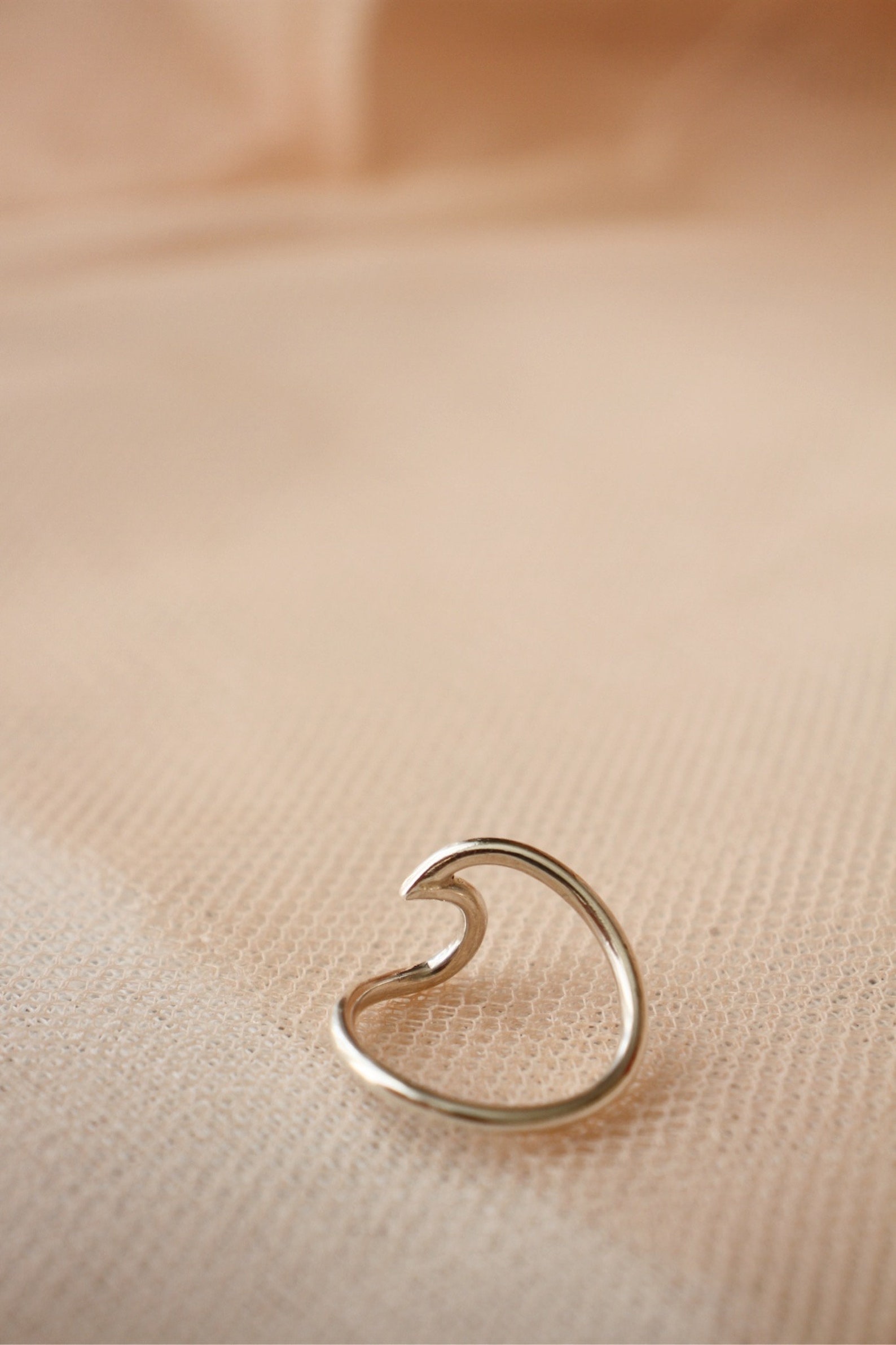 Silver Stackable Rings Ocean Chunky Silver Wave Ring / Ocean Lover 90's Stacking Rings - Etsy