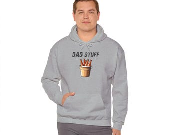 Dad Stuff Unisex Hoodie, Funny Father's Day Sweatshirt