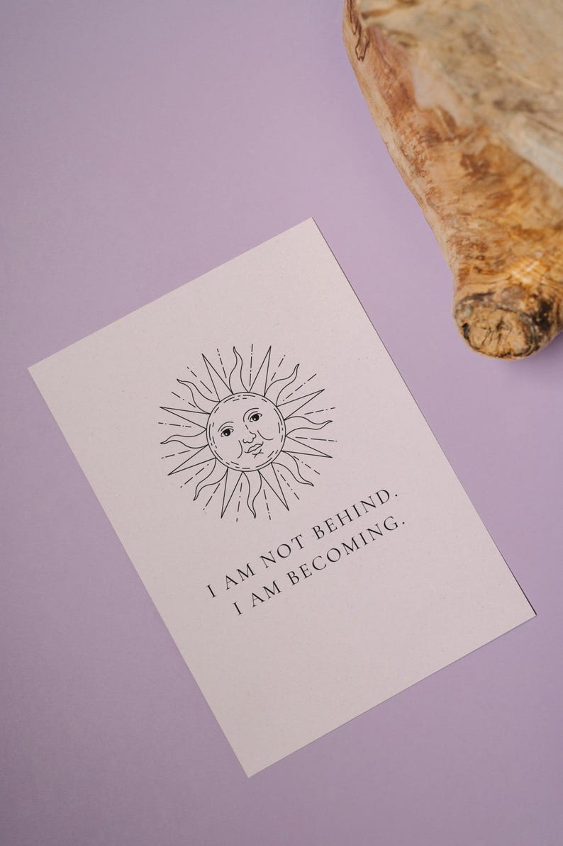 Digital Affirmation Cards PDF | Printable Mental Health Mantras | Self ...
