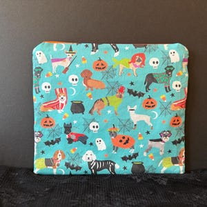 Halloween Dogs Zipper Bag
