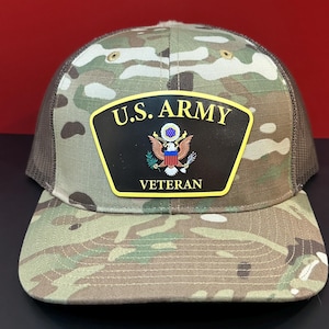 U.S. ARMY- VETERAN- Richardson 112- Snapback Cap