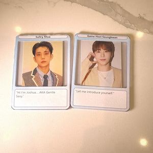 Carat Idol Card Toploader with Lomo Card
