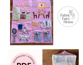 Patrón de costura para casa de ratón