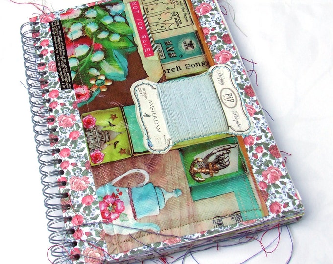 Art Journal Scrap journal Diary photo album notebook Etsy