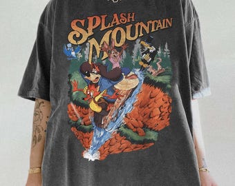 スプラッシュマウンテン ヴィンテージシャツ ディズニーライドTシャツ