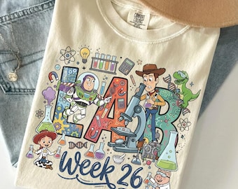 Retro Lab Story Lab Week 2026 Shirt, Medical Laboratory Week Shirt, Lab Team Comfort Colors Shirt, Phlebotomist Gift, Lab Assistant MLS CLS