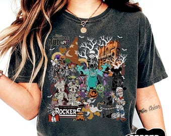 Camiseta de Halloween de Disney Hollywood Studios, camiseta de Mickey y sus amigos de la Torre del Terror, camiseta de Halloween de Toy Story, camiseta de viaje familiar de Star Wars 2025