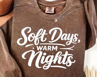 Winter Soft Life Quote PNG, Cozy Typography Design (Instant Download)