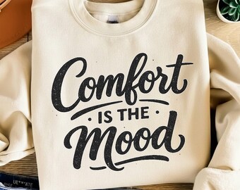 Cozy Winter Typography PNG | Slow Living Quote (Instant Download)