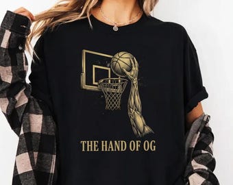 Anunoby OG Die Hand von OG PNG: Basketball-Legende Grafik, Sport-Fan-Tribut png, Knicks inspirierte Kunst (digitaler Download)