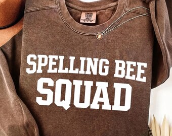Spelling Bee Squad PNG | School Team Shirt Design (Digital Download)