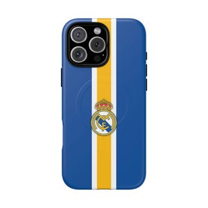 Real Madrid Phone Case Blue, Football Case, Soccer iPhone 17 Case, Samsung S26 Cover, Champions League Winner Case, MagSafe Case, Fan Gift image 15