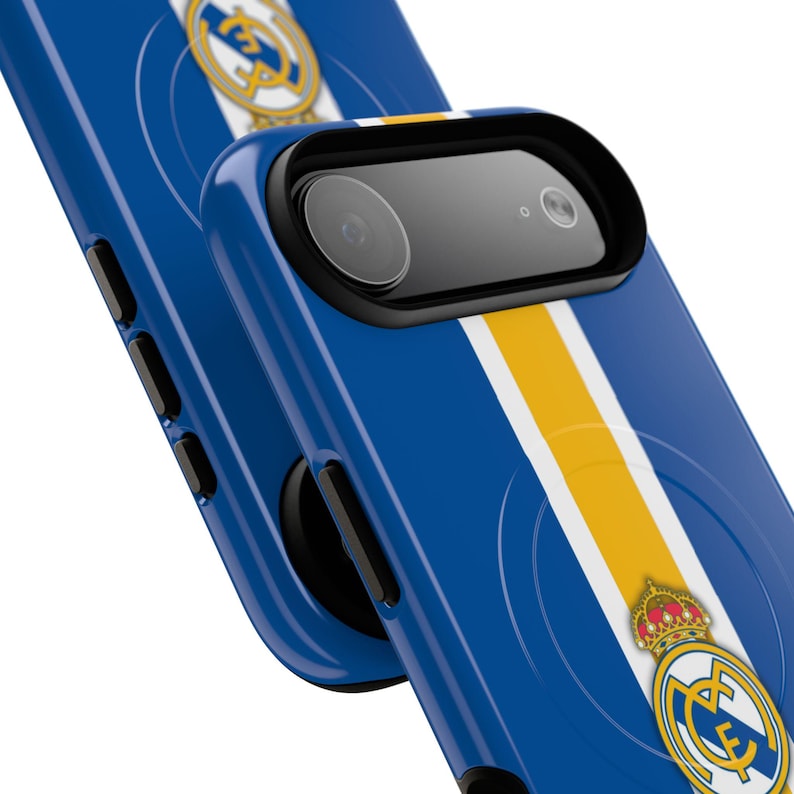 Real Madrid Phone Case Blue, Football Case, Soccer iPhone 17 Case, Samsung S26 Cover, Champions League Winner Case, MagSafe Case, Fan Gift image 7