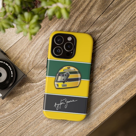 アイルトン・セナのスマホケース｜F1レジェンドへのオマージュ｜iPhone