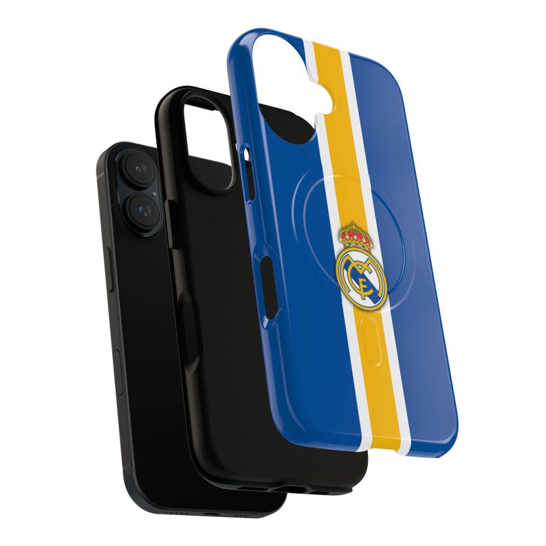 Real Madrid Phone Case Blue, Football Case, Soccer iPhone 17 Case, Samsung S26 Cover, Champions League Winner Case, MagSafe Case, Fan Gift image 9