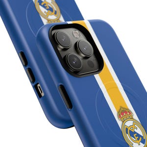 Real Madrid Phone Case Blue, Football Case, Soccer iPhone 17 Case, Samsung S26 Cover, Champions League Winner Case, MagSafe Case, Fan Gift image 17