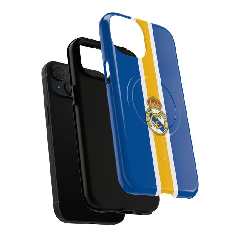 Real Madrid Phone Case Blue, Football Case, Soccer iPhone 17 Case, Samsung S26 Cover, Champions League Winner Case, MagSafe Case, Fan Gift image 10